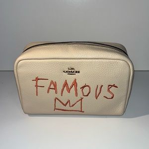 Coach X Jean-Michel Basquiat Boxy Cosmetic Case